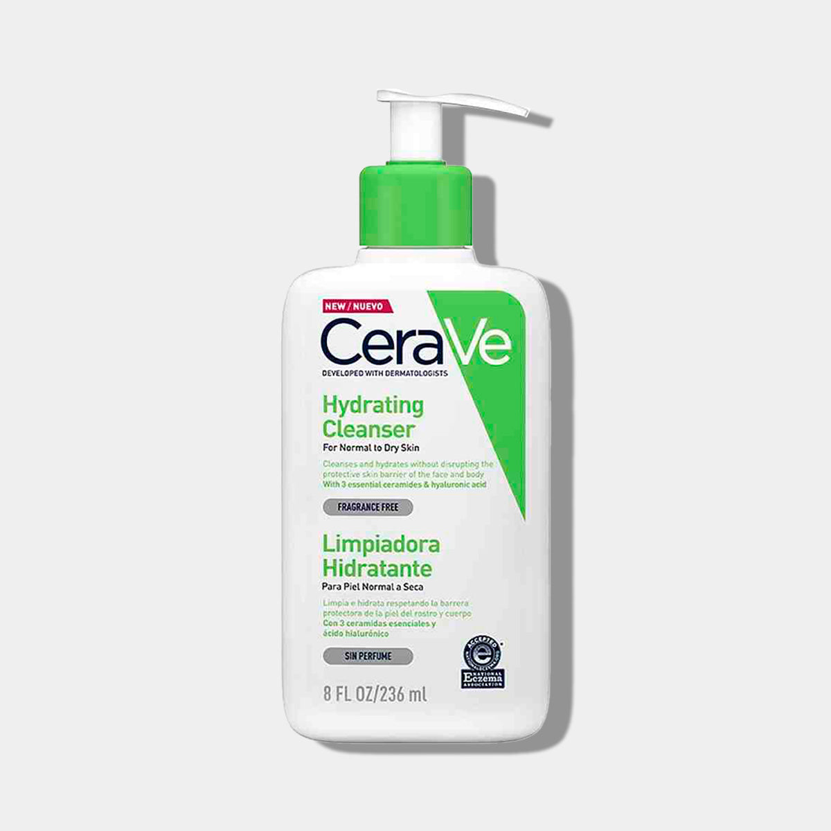 CeraVe Crema Limpiadora Hidratante Hydrating Cleanser 236ml