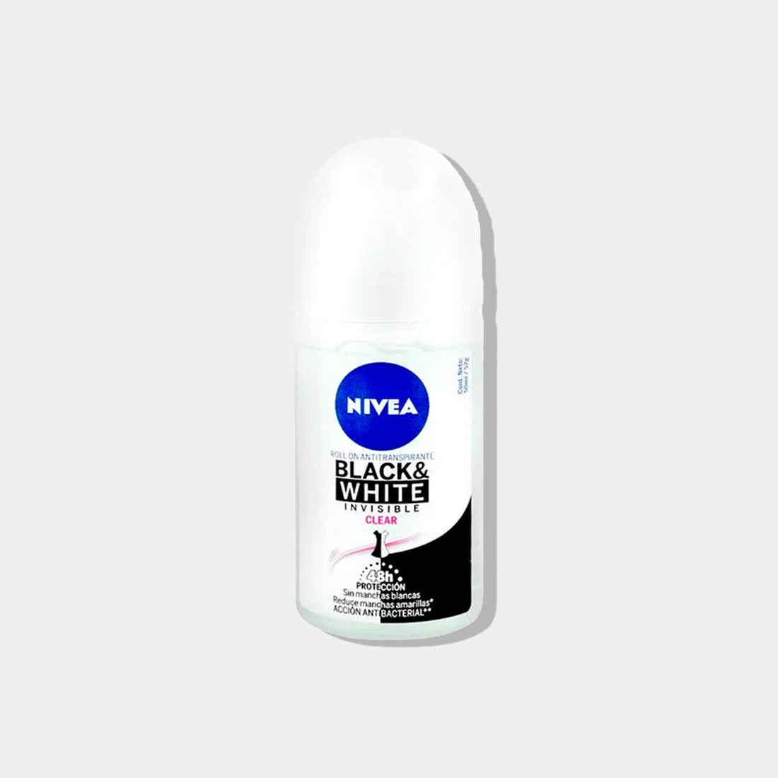 Desodorante roll on black &amp; White invisible clearNivea