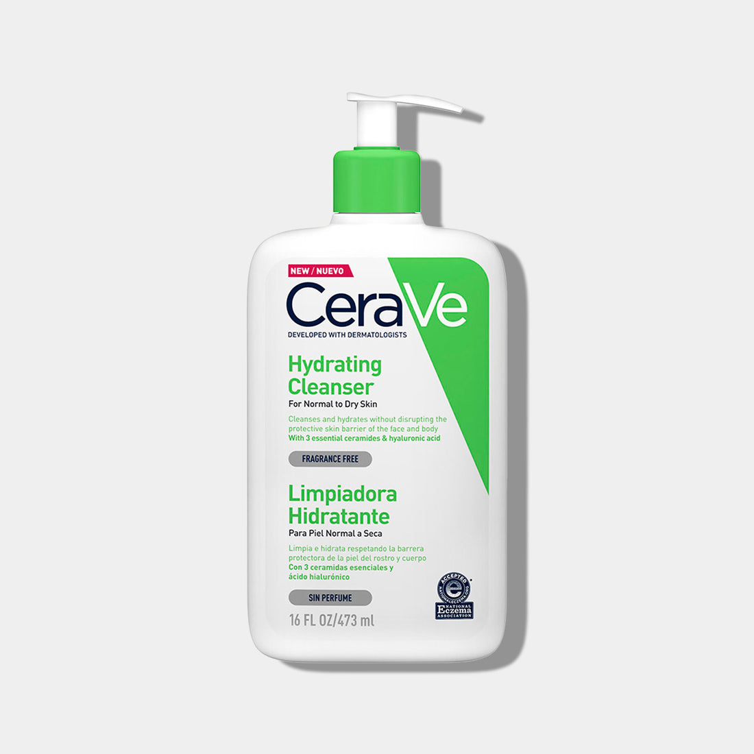 CeraVe Crema Limpiadora Hidratante Hydrating Cleanser 473ml