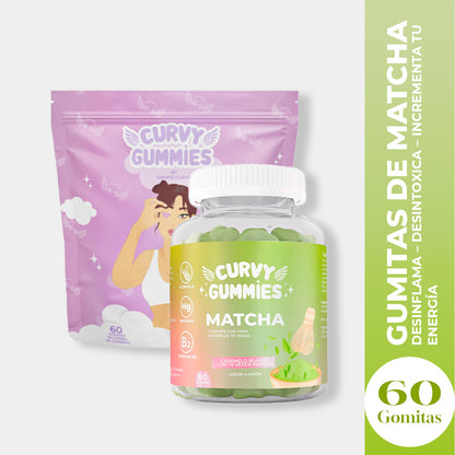 Gomitas de Matcha Curvy Gummies