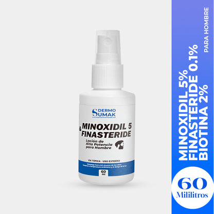 Loción MINOXIDIL &amp; FINASTERIDE &amp; BIOTINA  60ml - Dermo sumak