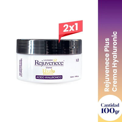 2X1 Rejuvenece Plus Crema Hyalurónic 100gr