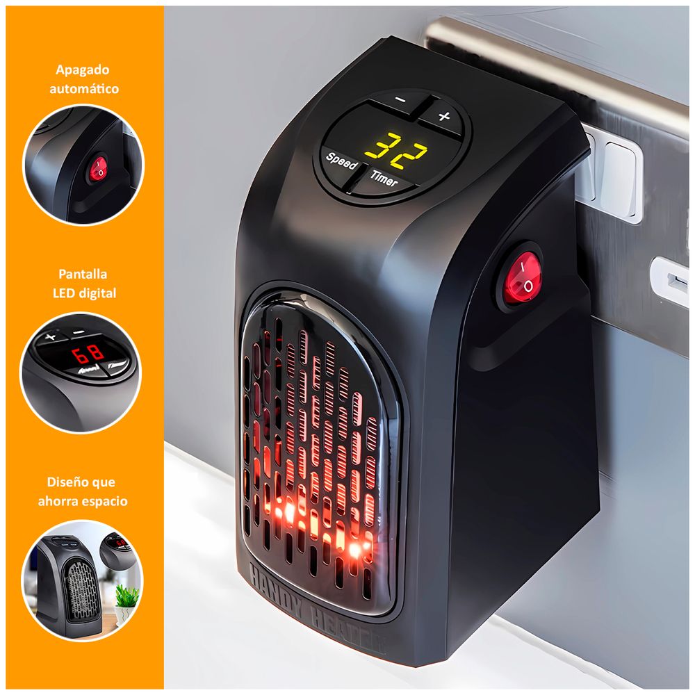 DUERME BIEN – ADIOS FRIO - CALEFACTOR HANDY HATER 400 watts