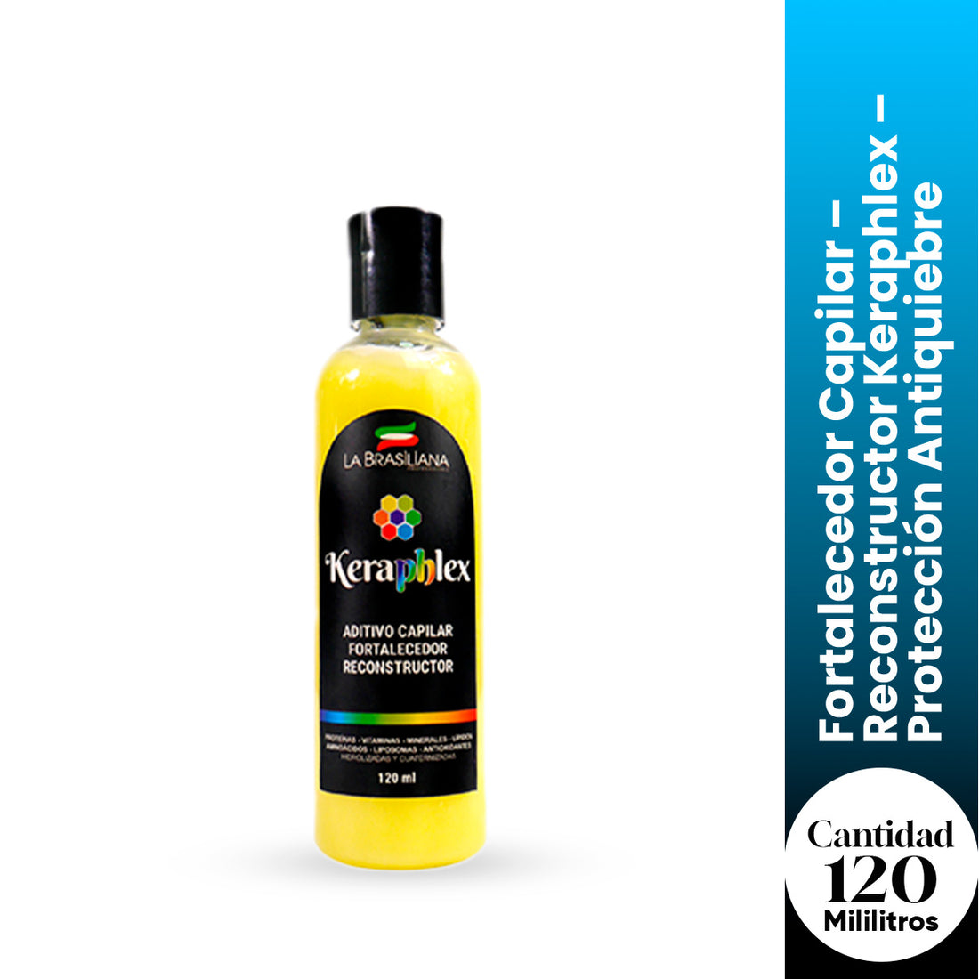 Keraphlex Fortalecedor reconstructor  - La Brasiliana x 120g