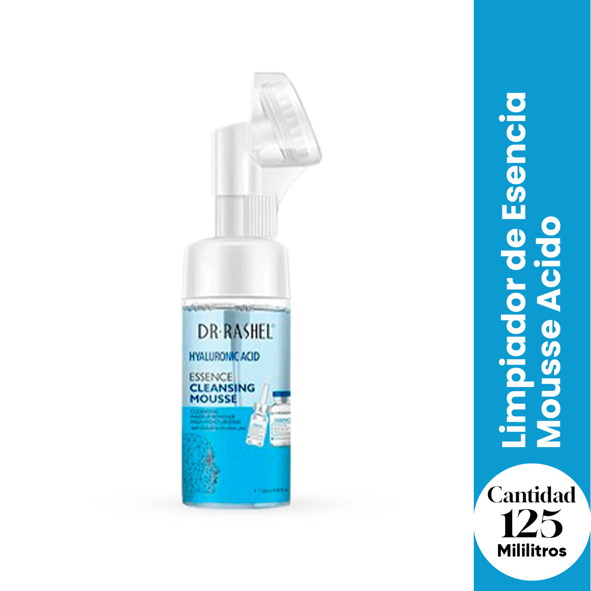 Dr. Rashel Limpiador Facial Mousse – Ácido Hialurónico - 125ml