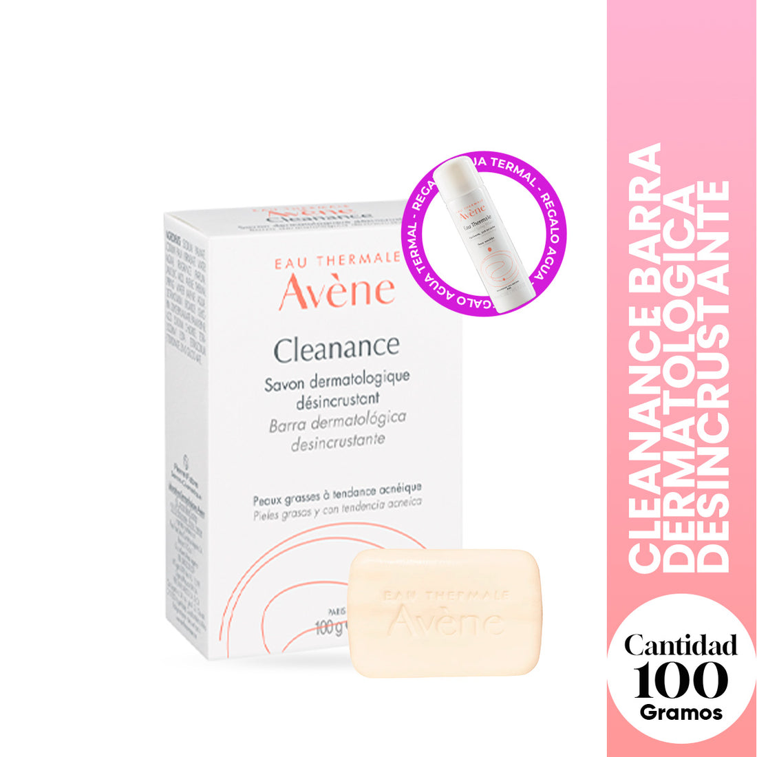 LIQUIDACIÓN!  Cleanance Barra Dermatológica Desincrustante 100g