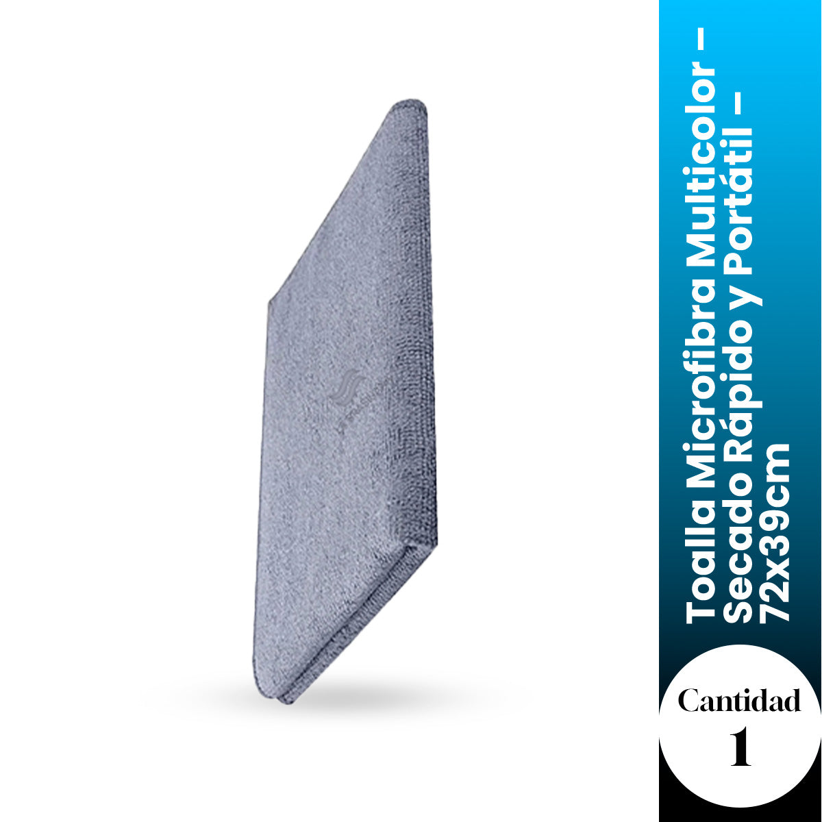 La Brasiliana Toalla de Microfibra Multicolor – Secado Rápido y Portátil – 72x39cm