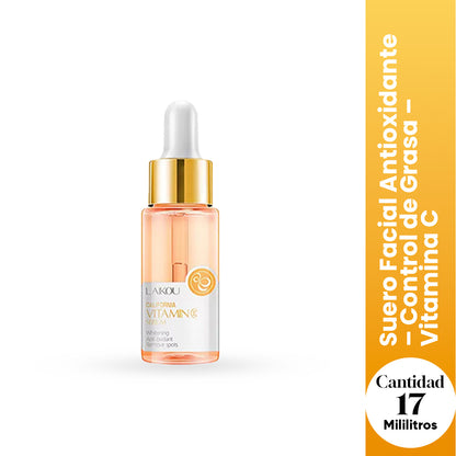 Laikou Suero Facial Antioxidante – Control de Grasa e Imperfecciones – Vitamina C 17ml