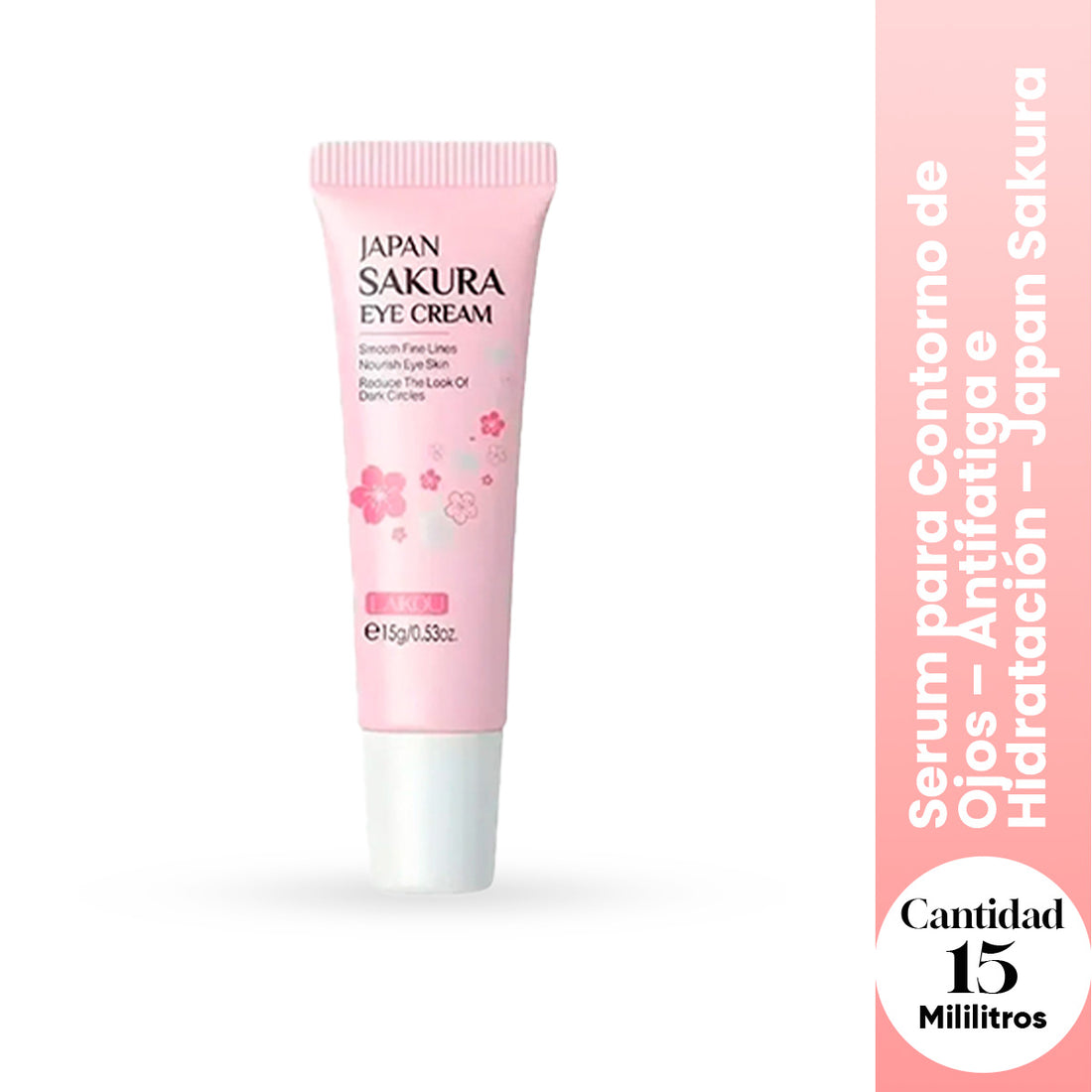 LAIKOU Serum para Contorno de Ojos – Antifatiga – Japan Sakura 15g