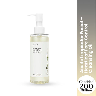 ANUA Aceite Limpiador Facial – Heartleaf Pore Control Cleansing Oil 200ml