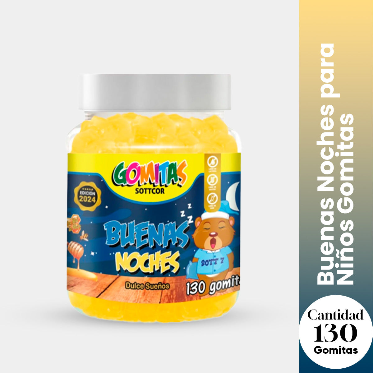 Buenas Noches para Niños Gomitas Sottcor 130gr