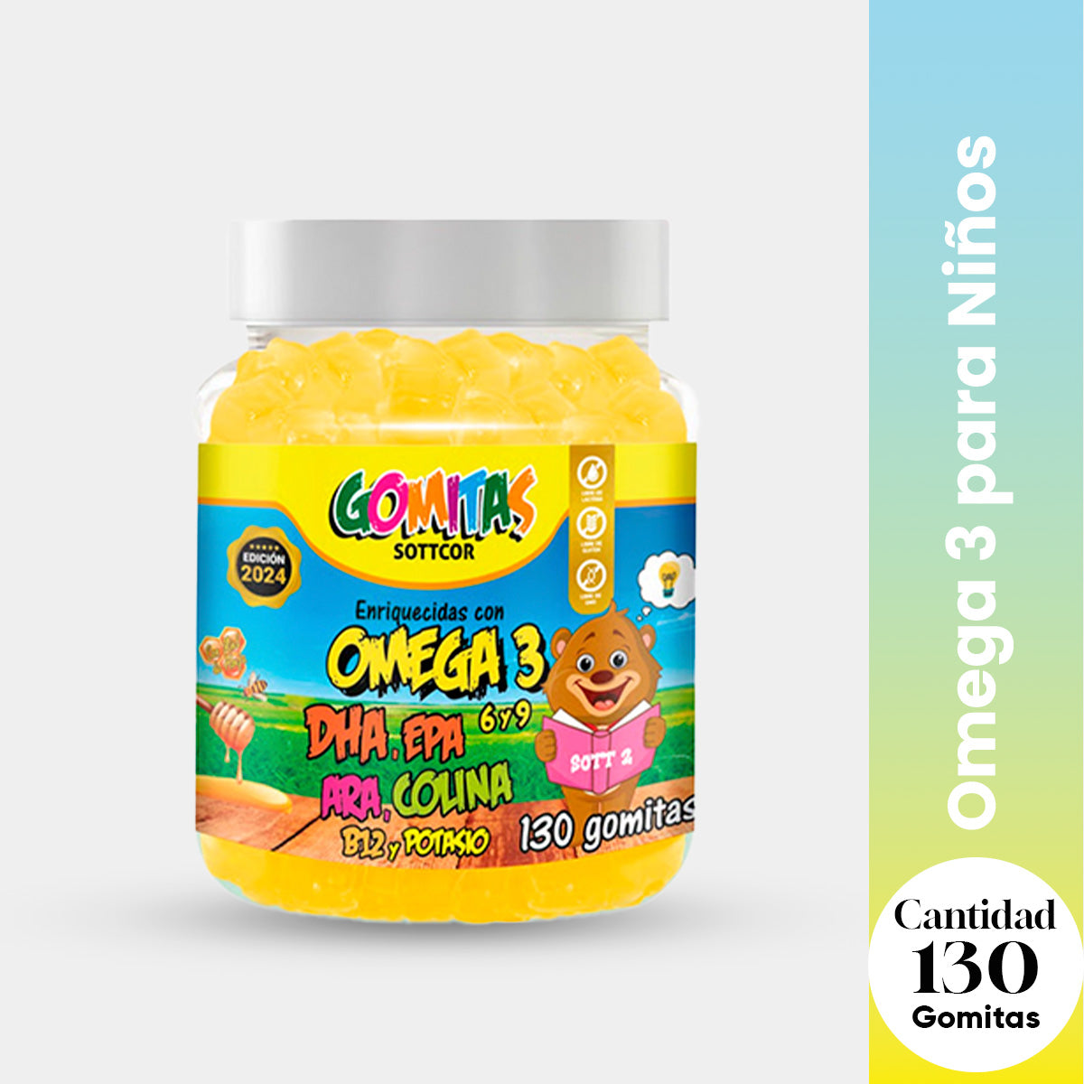 Omega Para Niños Gomitas - Sottcor