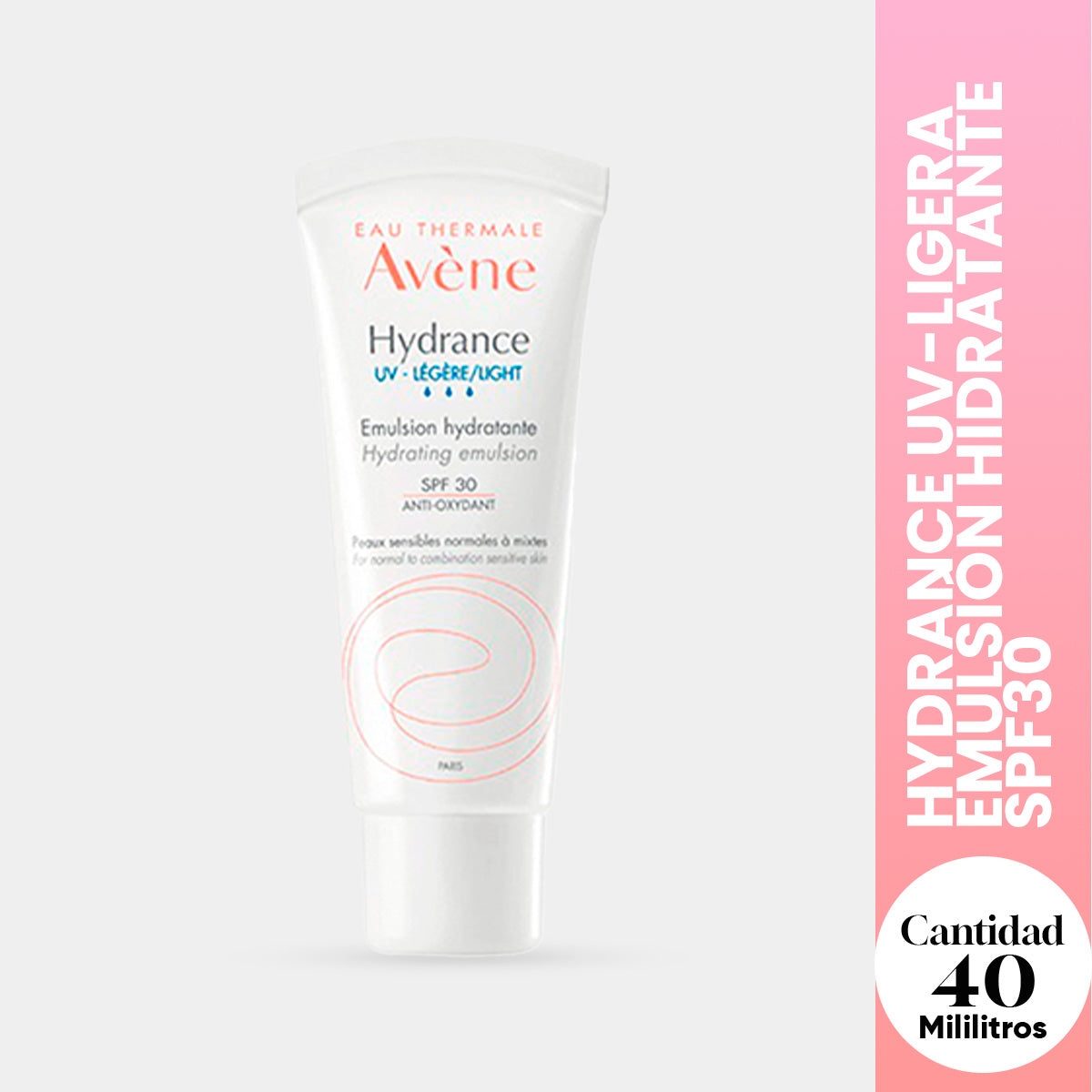 Stock Final ! AVENE - Hydrance UV-Ligera Emulsión Hidratante SPF30 - 40ml