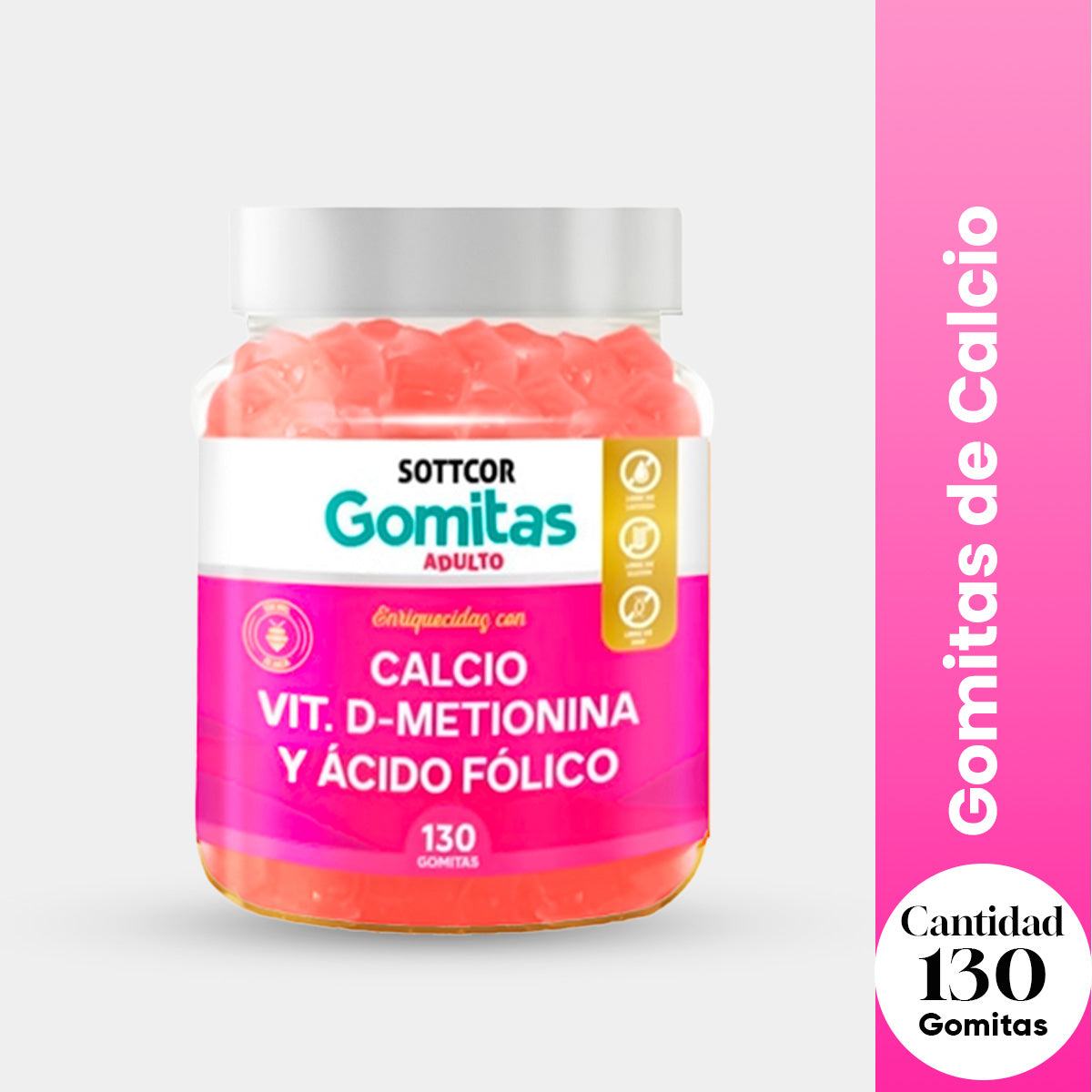 GOMITAS DE CALCIO ADULTO - SOTTCOR