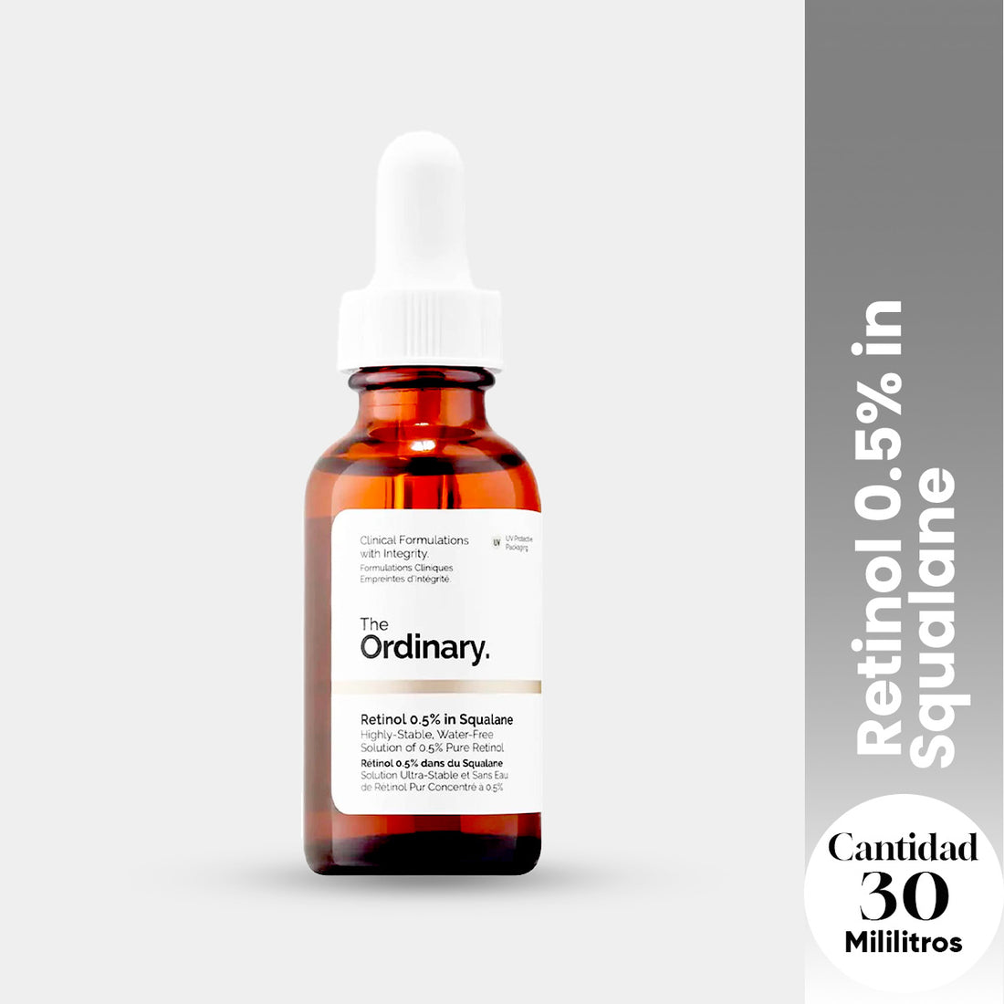 The Ordinary Tratamiento Antiedad Intermedio – Retinol 0.5% in Squalane 30ml
