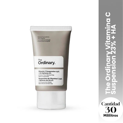 The Ordinary Tratamiento Antioxidante Iluminador – Vitamina C Suspension 23% + HA Spheres 2% 30ml