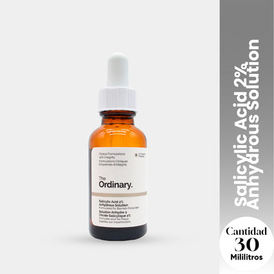 The Ordinary Sérum Antiimperfecciones – Salicylic Acid 2% Anhydrous Solution 30ml