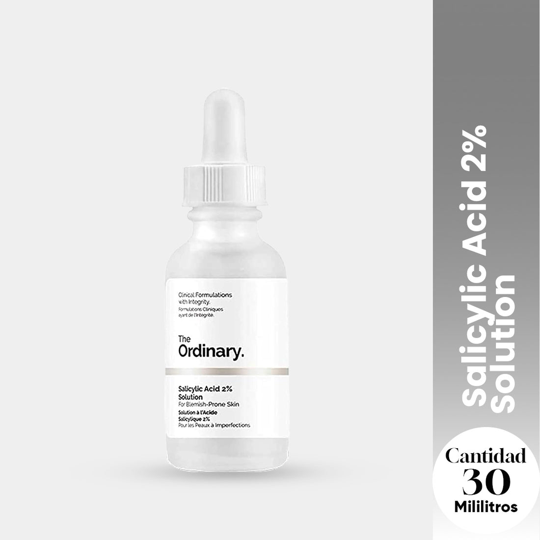 The Ordinary Sérum Antiacné y Poros Limpios – Salicylic Acid 2% Solution 30ml