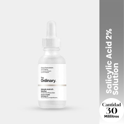 The Ordinary Sérum Antiacné y Poros Limpios – Salicylic Acid 2% Solution 30ml