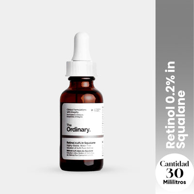 The Ordinary Tratamiento Antiedad Suave – Retinol 0.2% in Squalane 30ml
