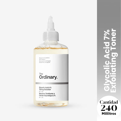 The Ordinary Tónico Exfoliante – Glycolic Acid 7% Exfoliating Toner 240ml