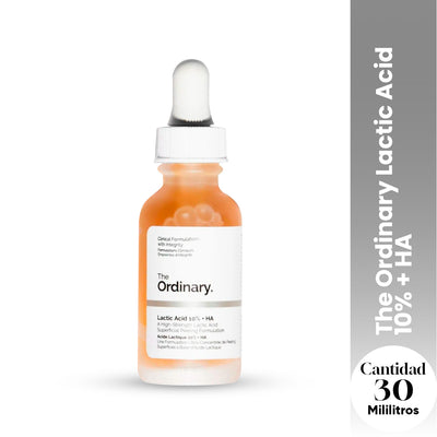 The Ordinary Sérum Exfoliante Suave – Lactic Acid 10% + HA 30ml