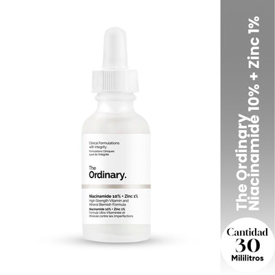 The Ordinary Sérum Anti-Imperfecciones – Niacinamide 10% + Zinc 1% 30ml