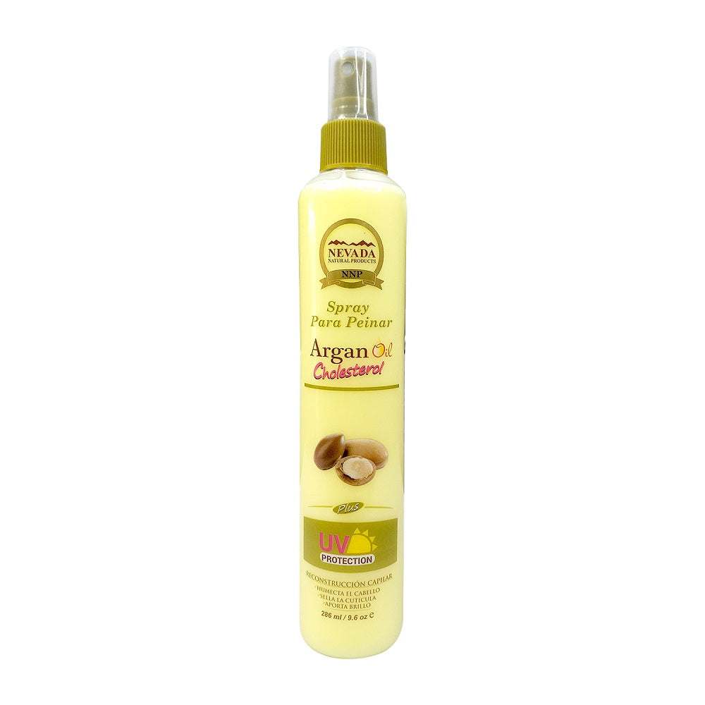 Cepillo 3en1 1200 watts + Spray para Peinar Argan Oil Cholesterol