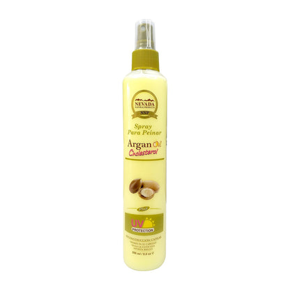 Cepillo 3en1 1500 watts + Spray para Peinar Argan Oil Cholesterol