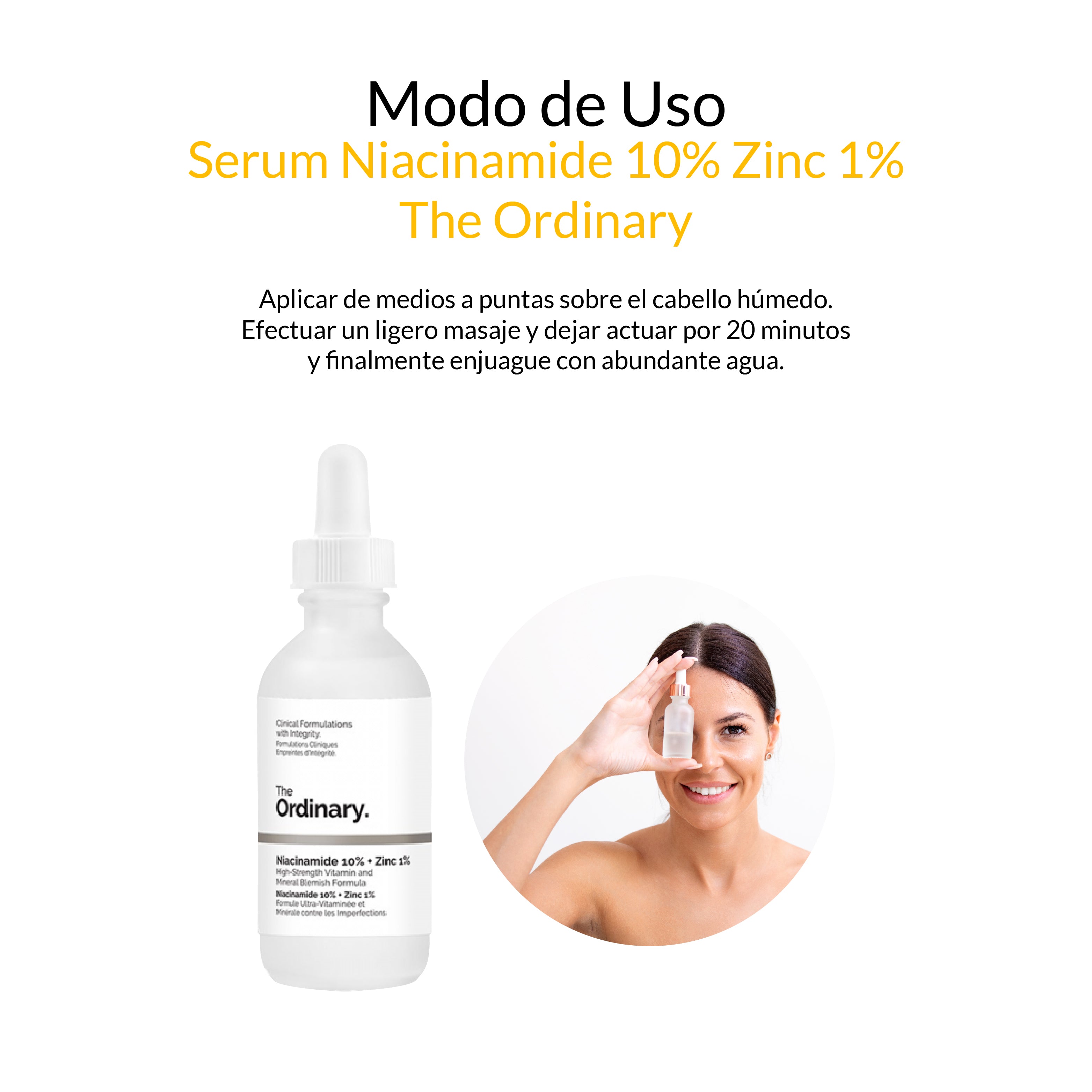 Serum Vitamina C Dr. Rashel  + Niacinamide 10% Zinc 1%   The Ordinary 60ml