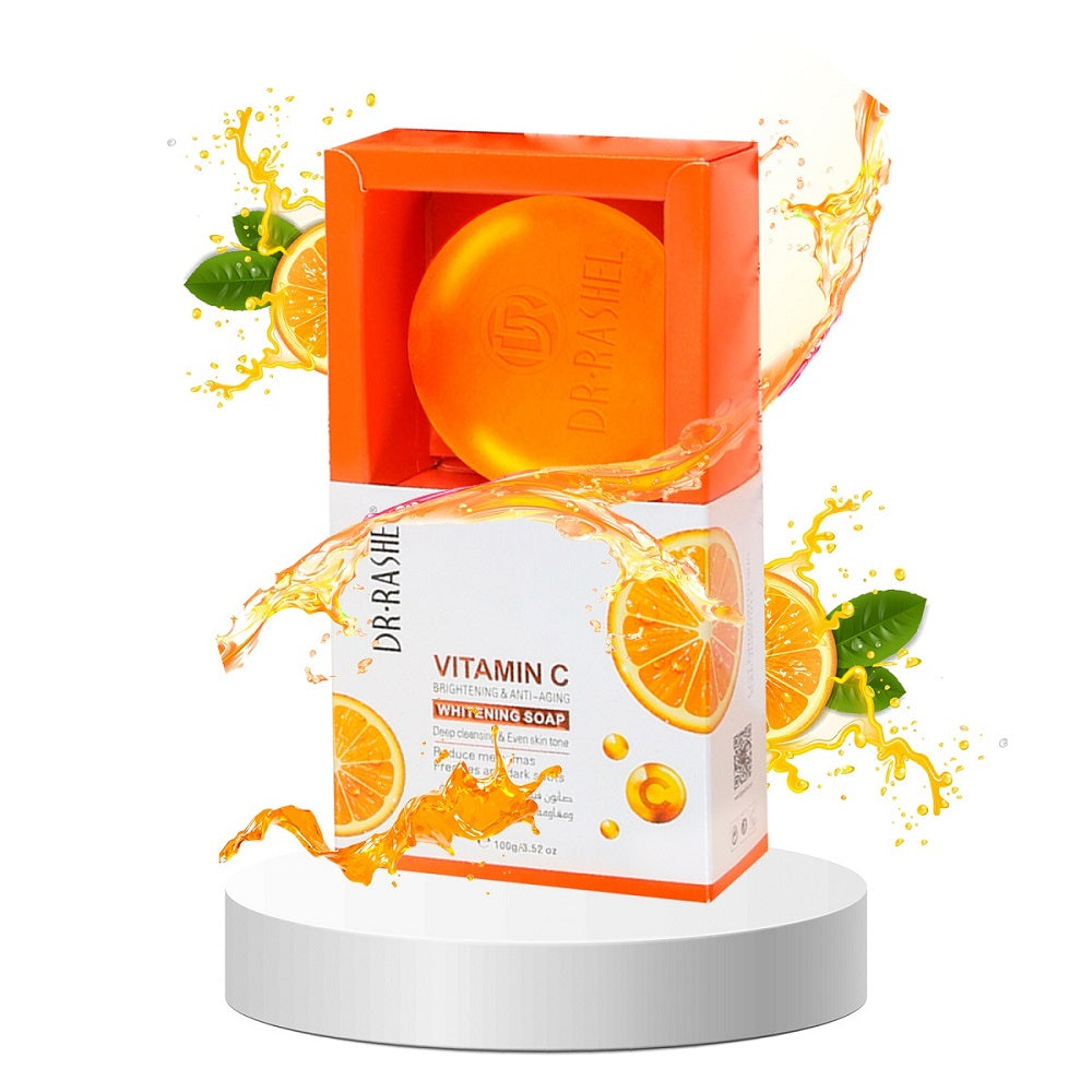 Jabón Iluminador y Antienvejecimiento con Vitamina C  - Dr. Rashel