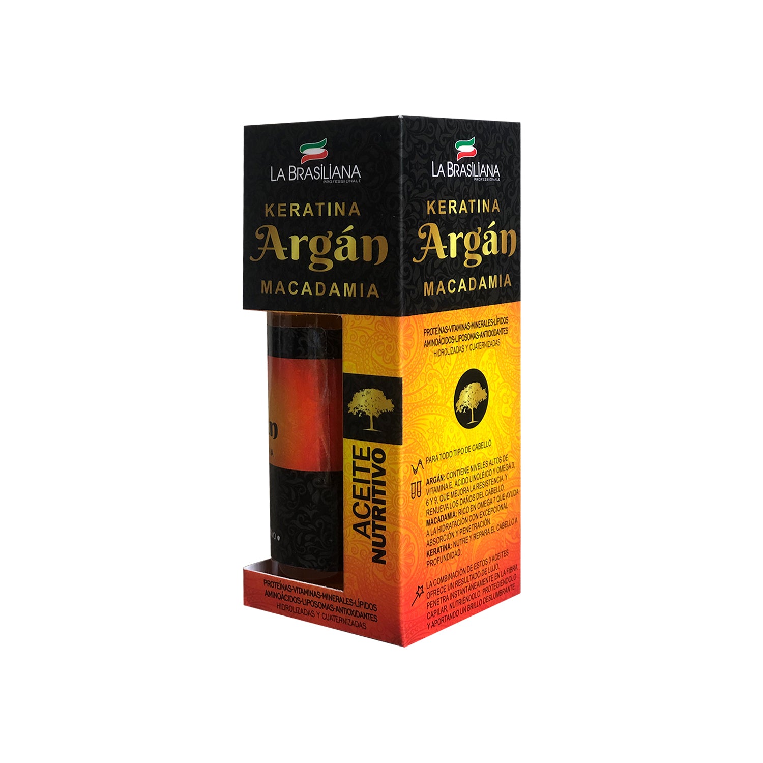 Aceite Nutritivo Argan - La Brasiliana 60g