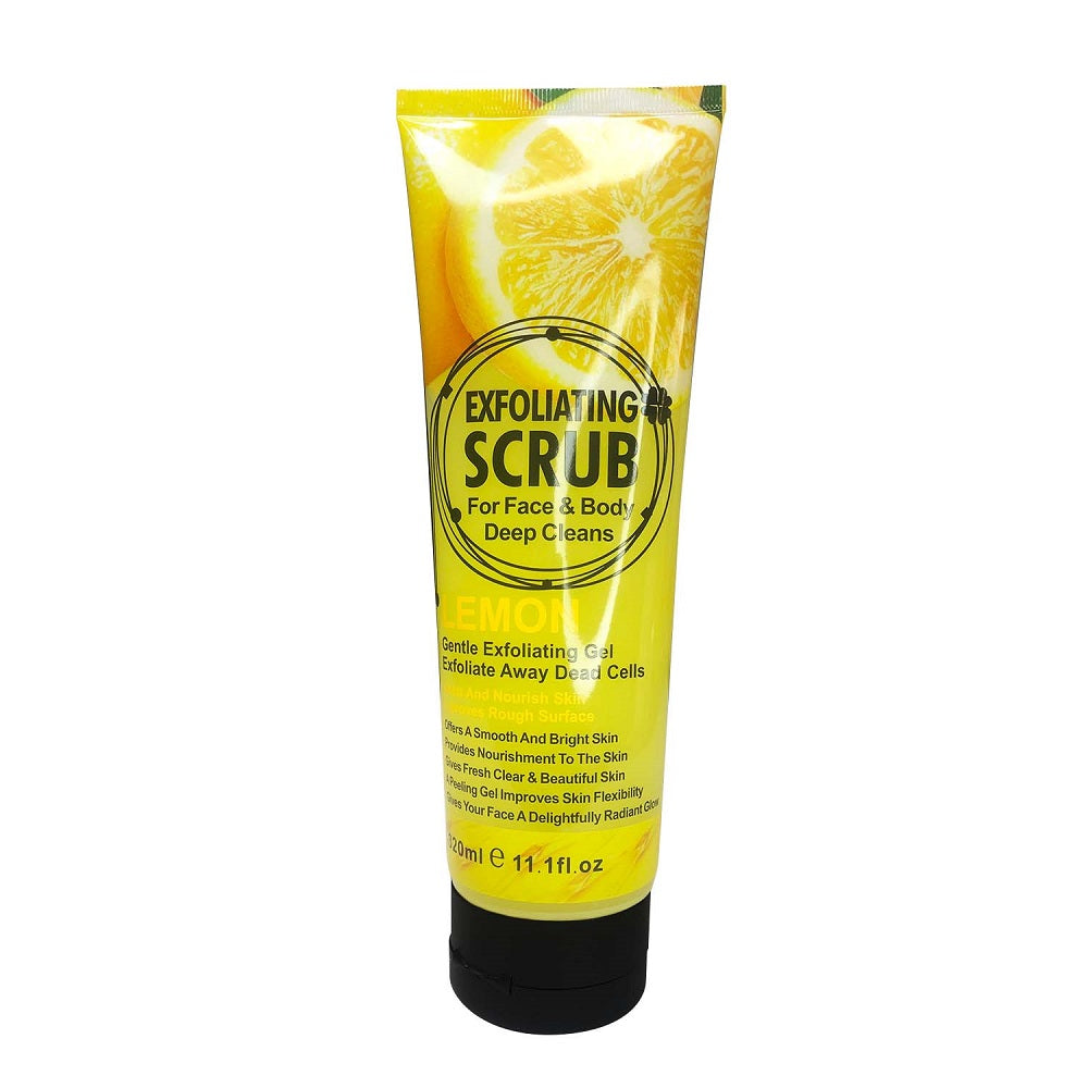 FRUIT OF THE WOKALI – EXFOLIACIÓN CORPORAL Y FACIAL – GEL EXFOLIANTE DE LIMÓN – 320ml