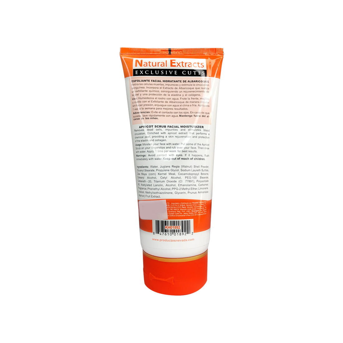 Exfoliante Facial de Albaricoque 200ml