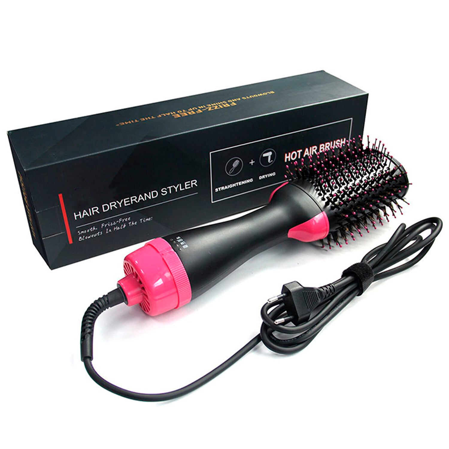Cepillo 3en1 1200 watts + Spray para Peinar keratina