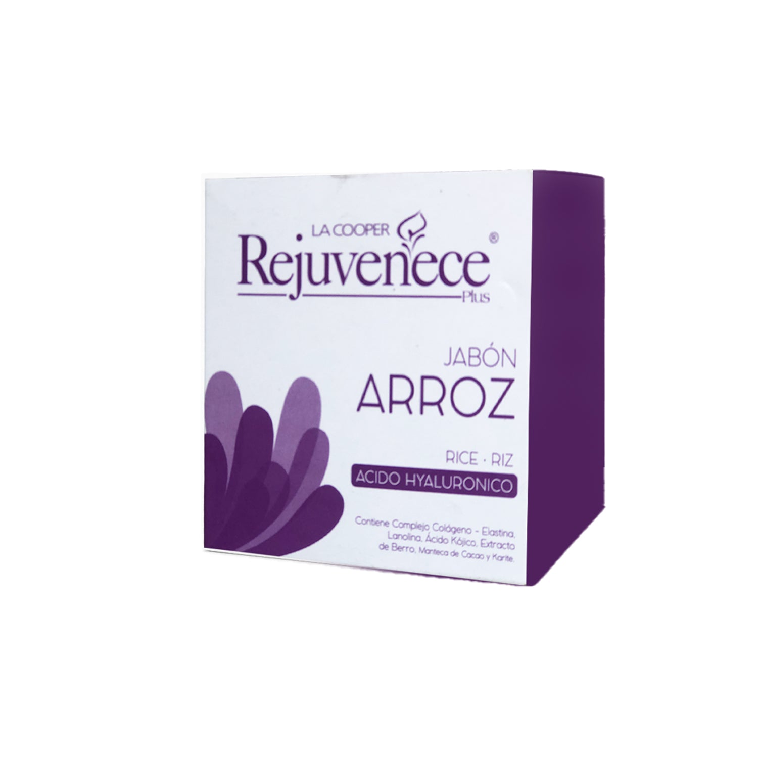 Jabón Rejuvenece Plus a base de Arroz &amp; Acido Hialuronico