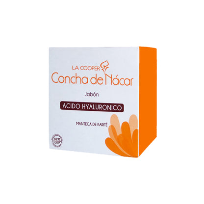 Crema Rejuvenece Hyaluronico 100g + Jabón Concha de Nácar